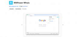Extensión de Whois de dominios gratis para Google Chrome